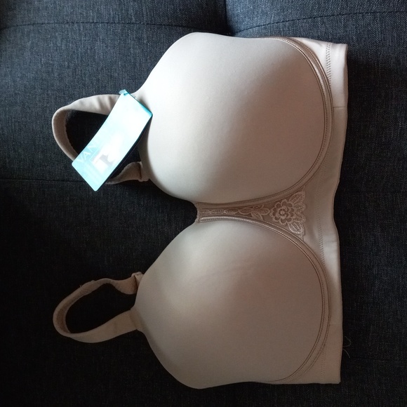 NWT VANITY FAIR Beauty Back Bra 36G Nude Full Figure Wirefree Bra #71380 Padding - Picture 2 of 6